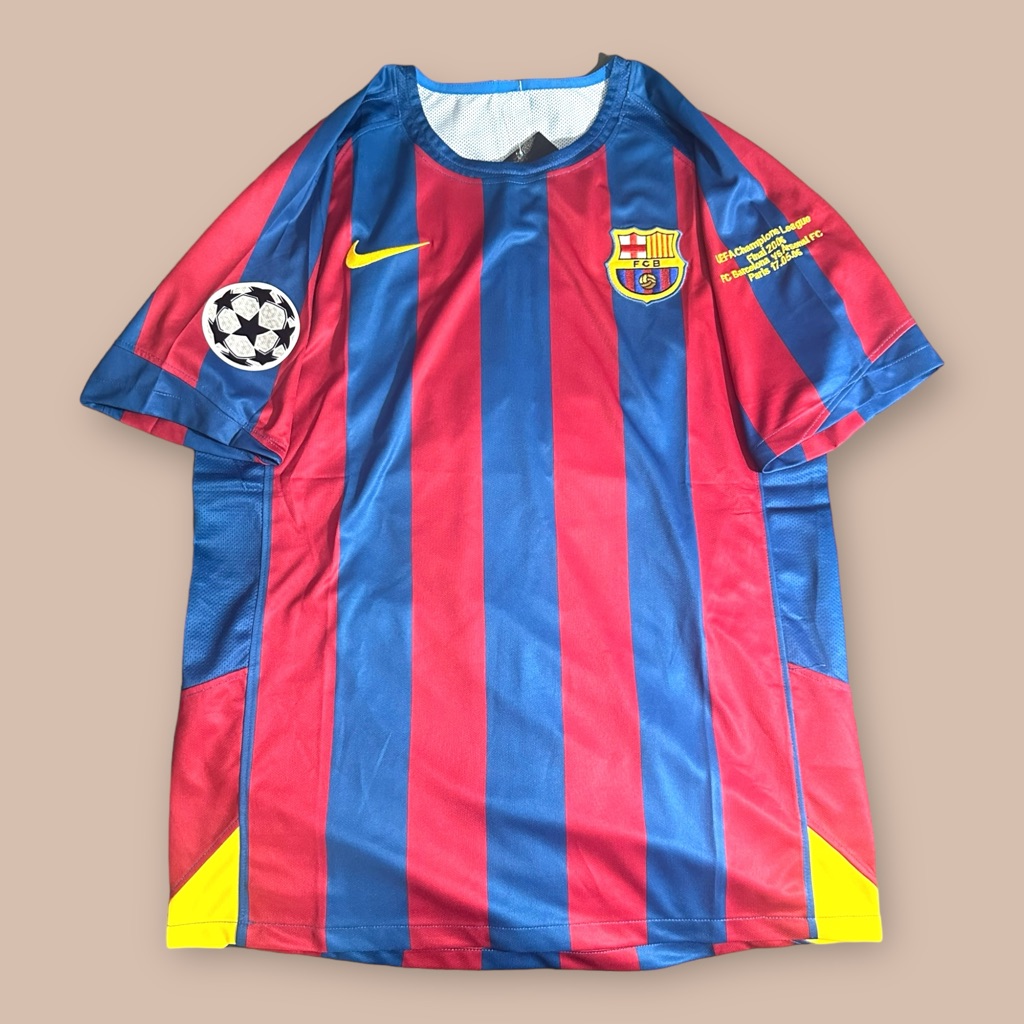 200506 Fc Barcelona Ronaldinho Football Soccer Jersey Brand New Jersey